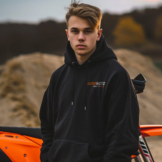 KTM 625 SMC Hoodie - Motorcycle Sweatshirt for Supermoto Riders