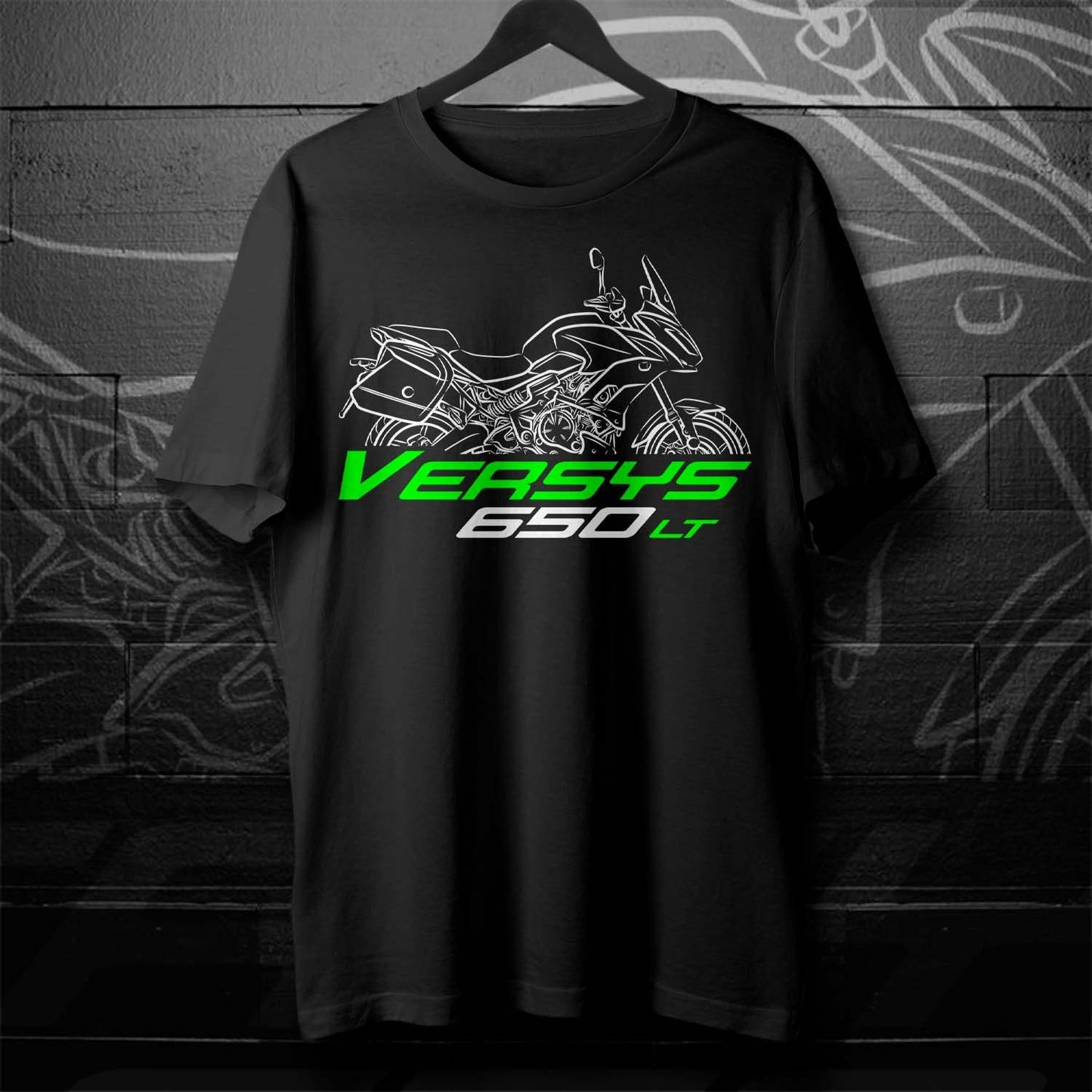 Kawasaki Versys 650 GT | LT | City | Tourer T-Shirt - Motorcycle Tee Shirt for ADV Riders