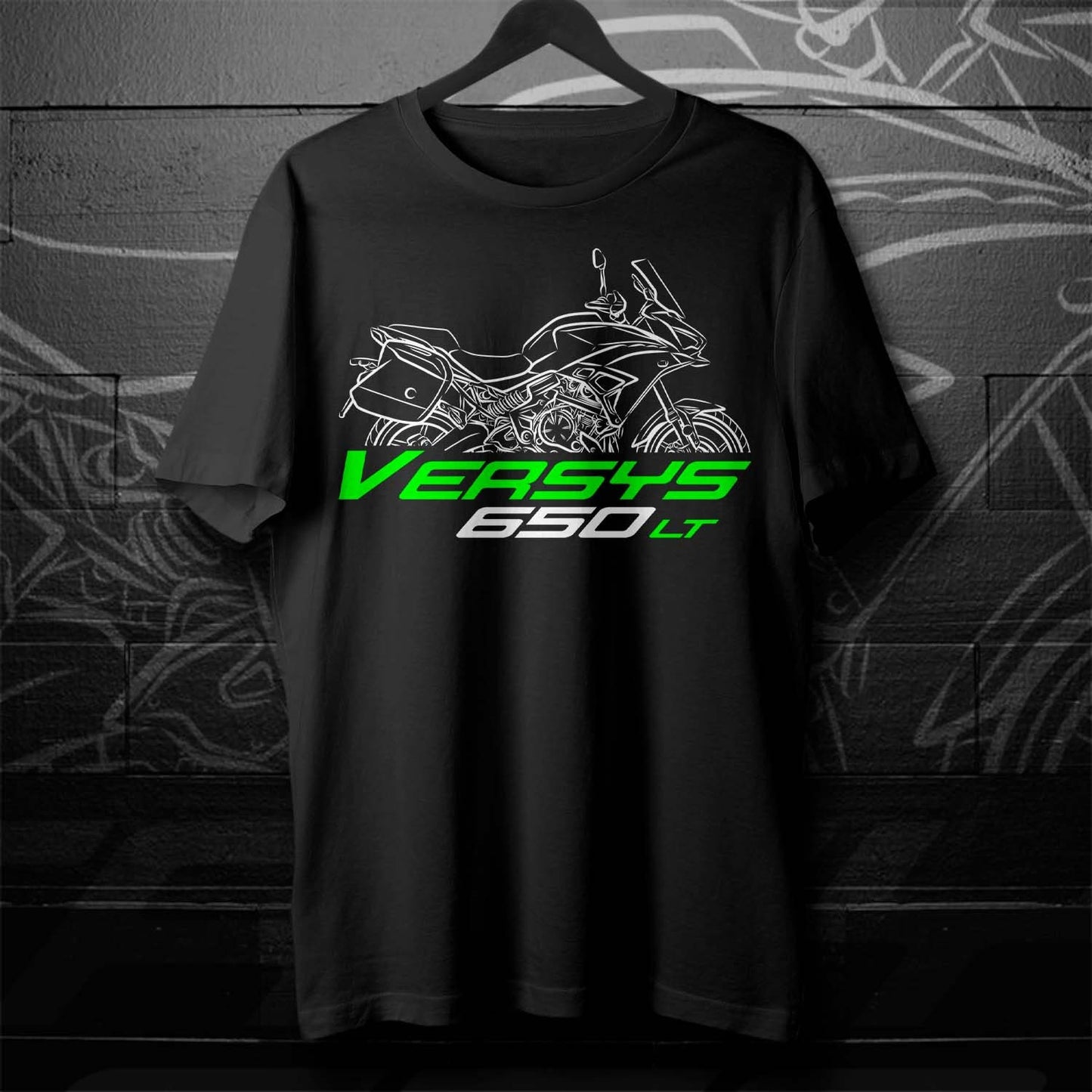 Kawasaki Versys 650 GT | LT | City | Tourer T-Shirt - Motorcycle Tee Shirt for ADV Riders