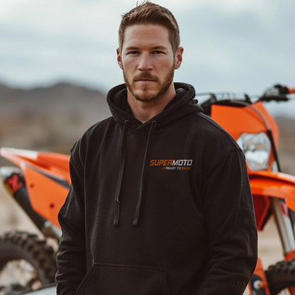 KTM 660 SMS 2004 Hoodie - Motorcycle Sweatshirt for SuperMoto Riders