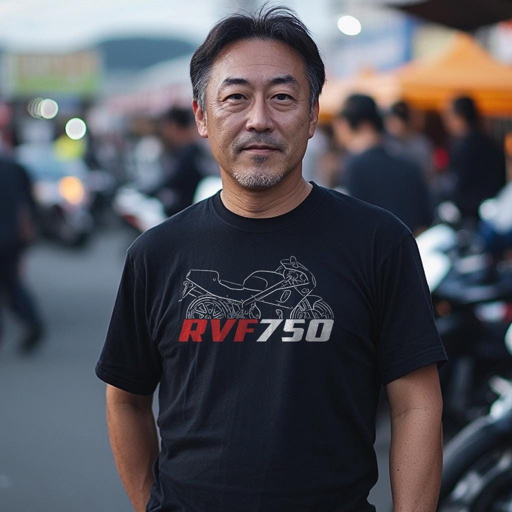Honda RVF750 Inspired T-Shirt - Motorcycle Tee Shirt for Riders
