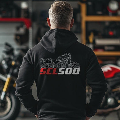 Honda SCL500 Inspired Hoodie - Motorcycle Sweatshirt for Riders