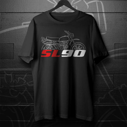 Honda SL90 1969 Inspired T-Shirt - Motorcycle Tee Shirt for Riders