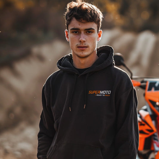 KTM 525 SMR Hoodie - Motorcycle Sweatshirt for Supermoto Riders