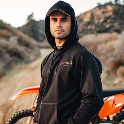 KTM 525 SX Supermoto Hoodie - Motorcycle Sweatshirt for Riders