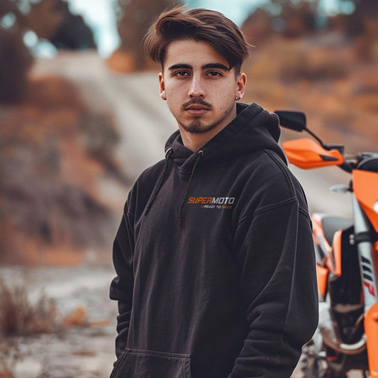 KTM 620 LC4 Supermoto Hoodie - Motorcycle Sweatshirt for Riders