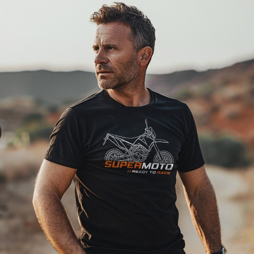 KTM 625 SMC T-Shirt - Motorcycle Tee Shirt for Supermoto Riders