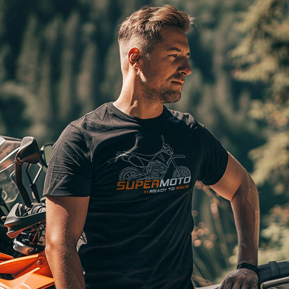 KTM 620 SC Supermoto T-Shirt - Motorcycle Tee Shirt for Riders