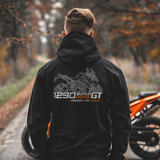 KTM 1290 Super Duke GT Hoodie - Motorcycle Sweatshirt for Riders