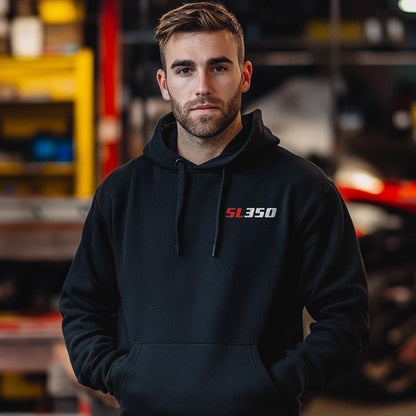 Honda SL350 1969 - 1973 Inspired Hoodie - Motorcycle Sweatshirt for Riders