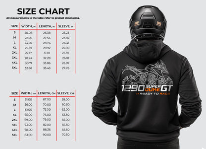 KTM 1290 Super Duke GT Hoodie - Motorcycle Sweatshirt for Riders