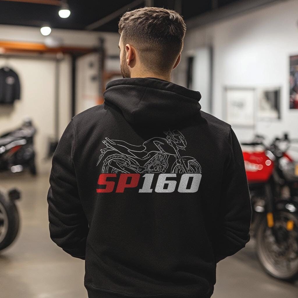 Honda SP160 Inspired Hoodie - Motorcycle Sweatshirt for Riders