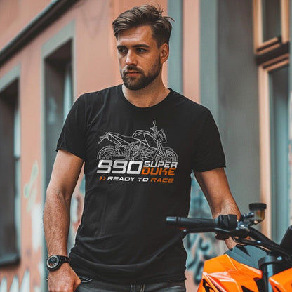 KTM 990 Super Duke T-Shirt - Motorcycle Tee Shirt for Riders