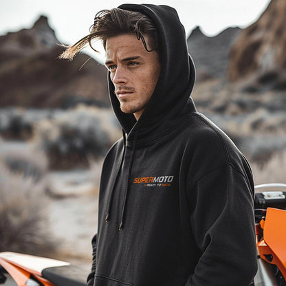 KTM 620 SC Supermoto Hoodie - Motorcycle Sweatshirt for Riders