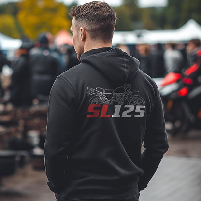 Honda SL125 Inspired Hoodie - Motorcycle Sweatshirt for Riders