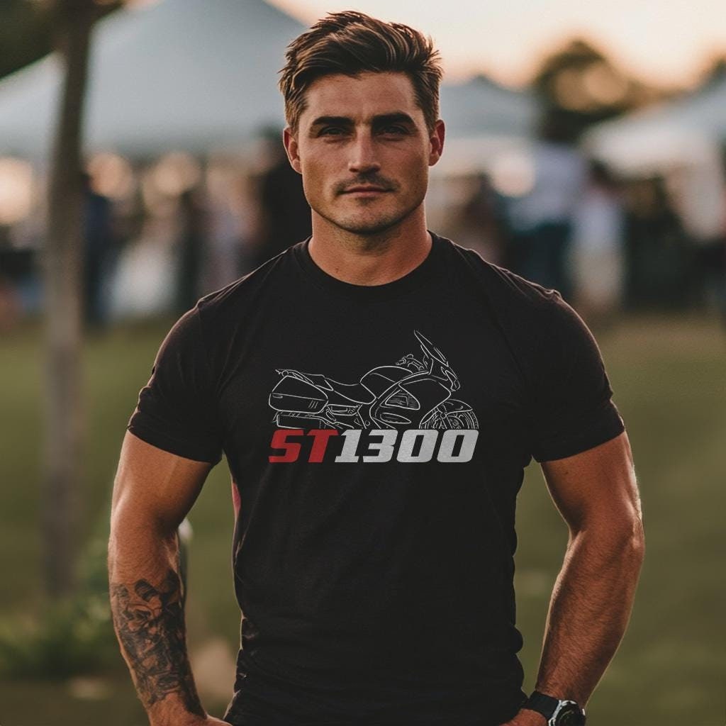 Honda ST1300 Inspired T-Shirt - Motorcycle Tee Shirt for Riders