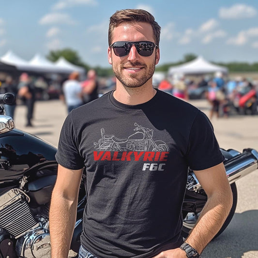Honda F6C Valkyrie Inspired T-Shirt - Motorcycle Tee Shirt for Riders