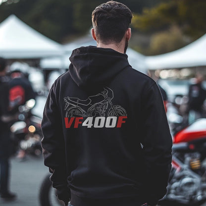 Honda VF400 | F | FD & F Integra Inspired Hoodie - Motorcycle Sweatshirt for Riders