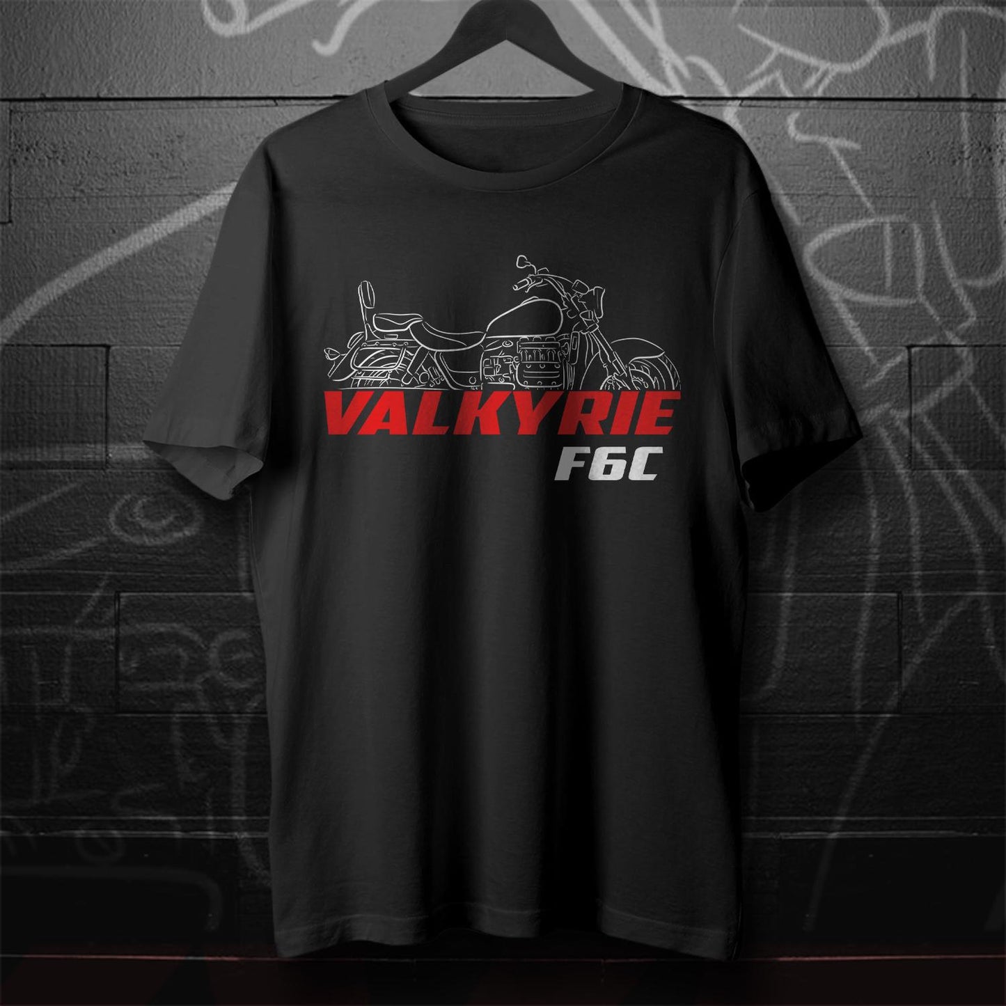 Honda F6C Valkyrie Inspired T-Shirt - Motorcycle Tee Shirt for Riders