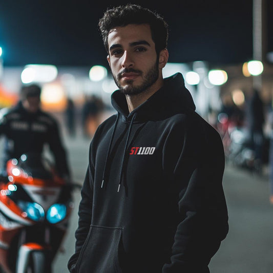 Honda ST1100 Inspired Hoodie - Motorcycle Sweatshirt for Riders