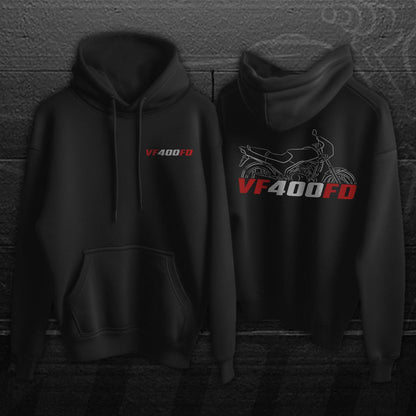 Honda VF400 | F | FD & F Integra Inspired Hoodie - Motorcycle Sweatshirt for Riders