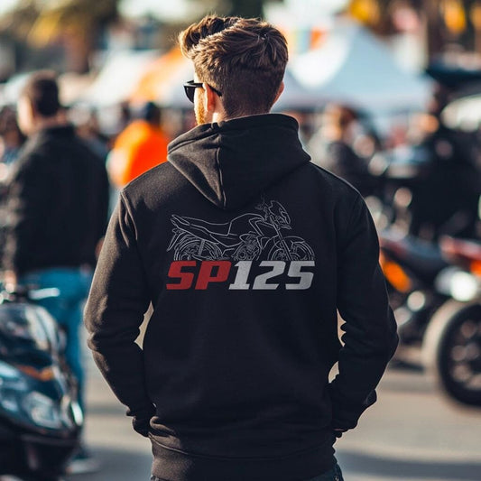 Honda SP125 Inspired Hoodie - Motorcycle Sweatshirt for Riders