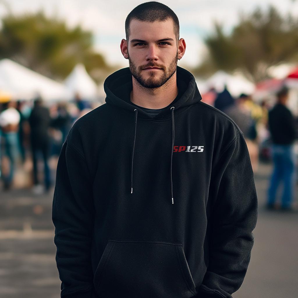 Honda SP125 Inspired Hoodie - Motorcycle Sweatshirt for Riders
