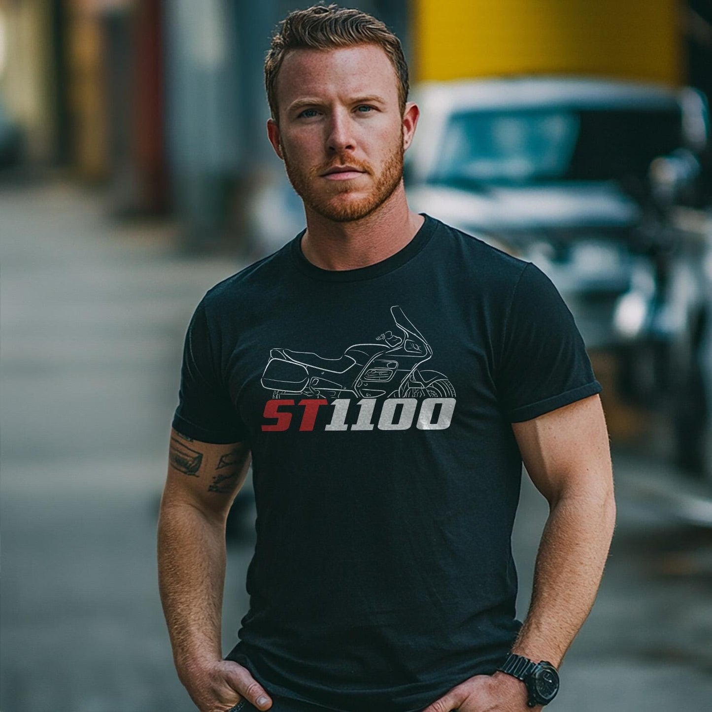 Honda ST1100 Inspired T-Shirt - Motorcycle Tee Shirt for Riders