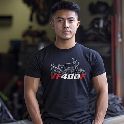 Honda VF400 | F | FD & F Integra Inspired T-Shirt - Motorcycle Tee Shirt for Riders