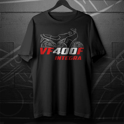 Honda VF400 | F | FD & F Integra Inspired T-Shirt - Motorcycle Tee Shirt for Riders