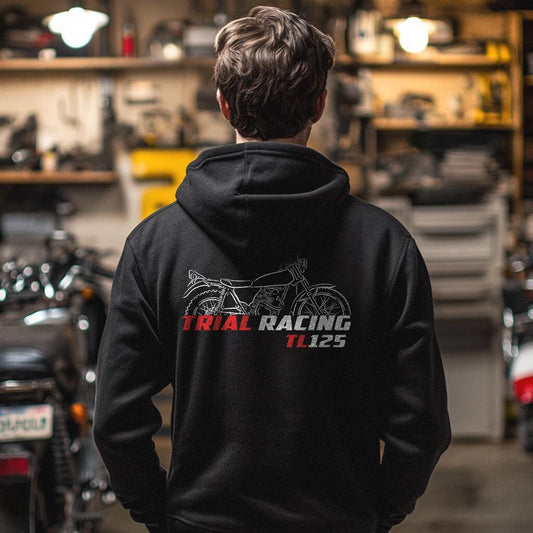 Honda TL 125 Inspired Hoodie - Motorcycle Sweatshirt for Riders