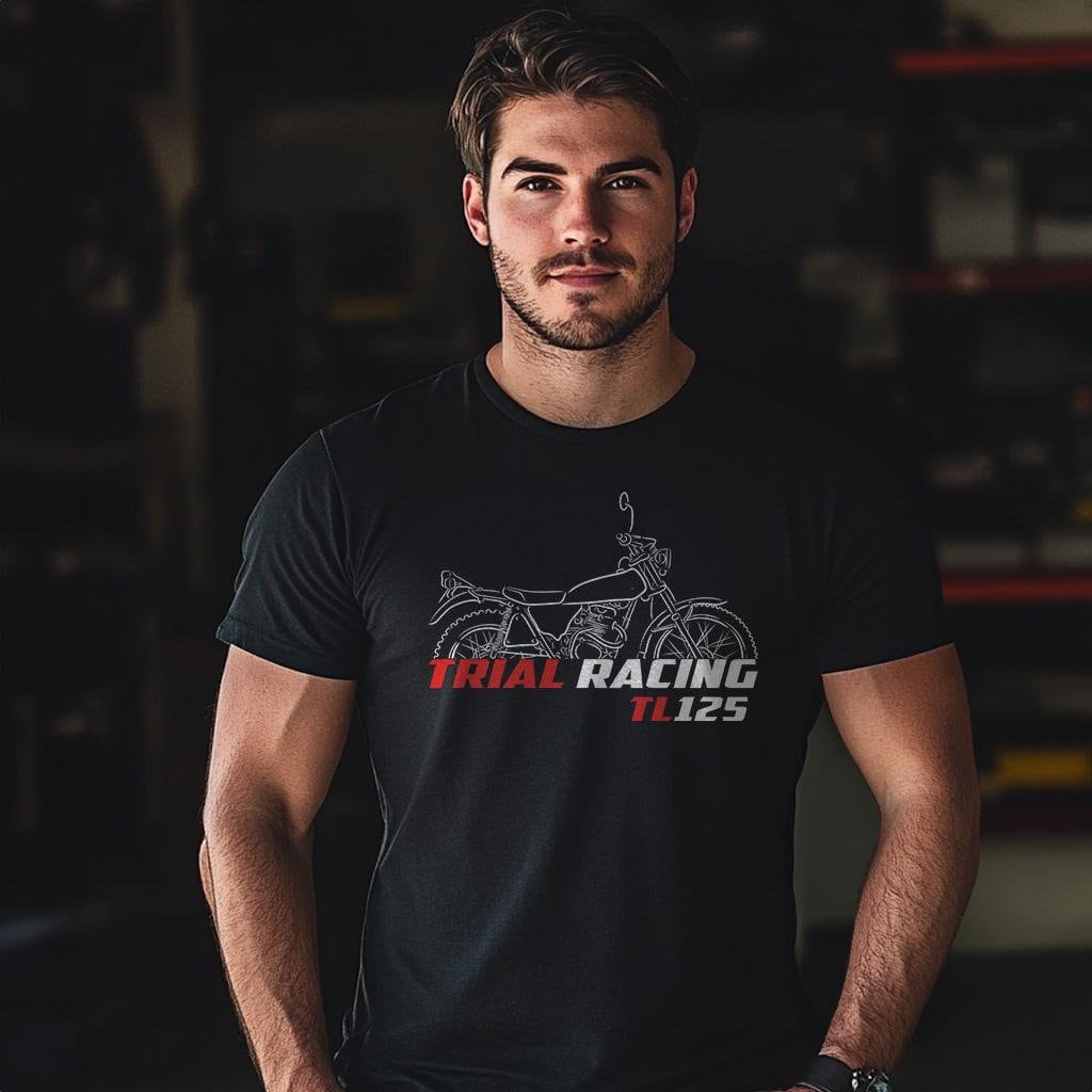 Honda TL 125 Inspired T-Shirt - Motorcycle Tee Shirt for Riders