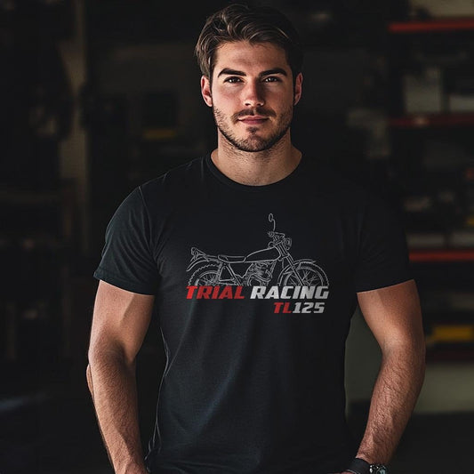 Honda TL 125 Inspired T-Shirt - Motorcycle Tee Shirt for Riders