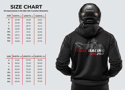Honda RTL 270 Inspired Hoodie - Motorcycle Sweatshirt for Riders