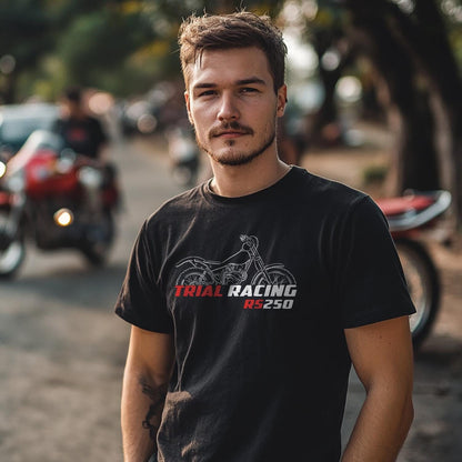 Honda RS 250 1985 Inspired T-Shirt - Motorcycle Tee Shirt for Riders