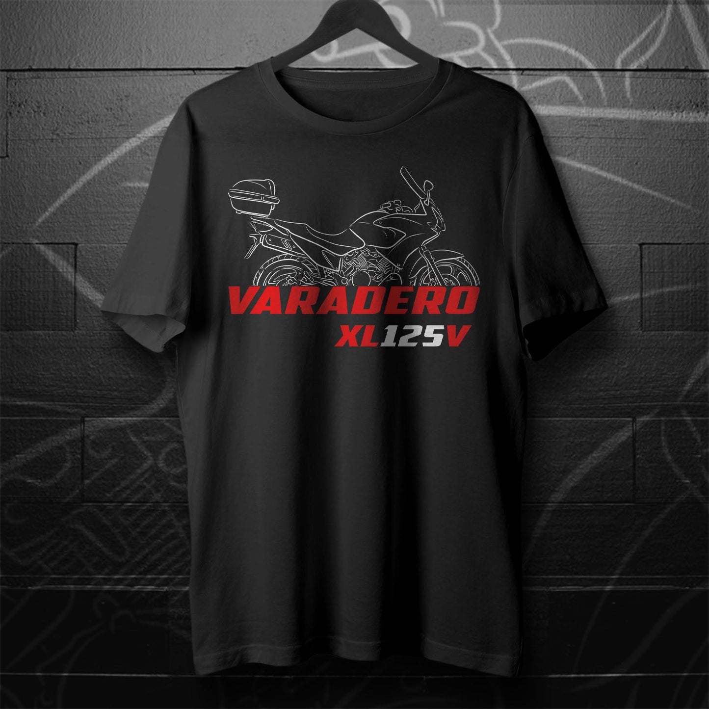Honda XL125V Varadero Inspired T-Shirt - Motorcycle Tee Shirt for Rider