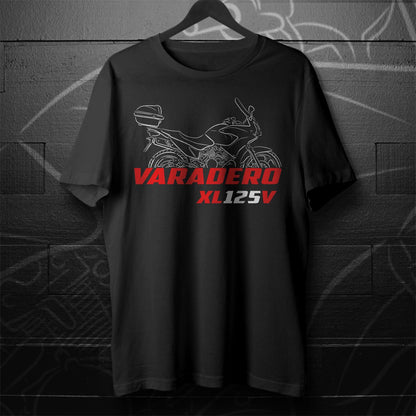 Honda XL125V Varadero Inspired T-Shirt - Motorcycle Tee Shirt for Rider
