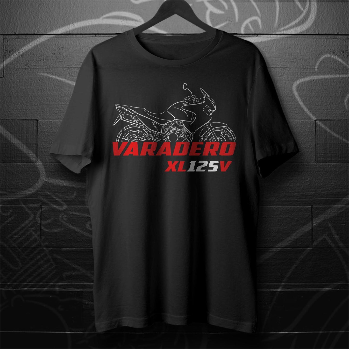 Honda XL125V Varadero Inspired T-Shirt - Motorcycle Tee Shirt for Rider