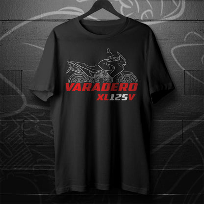 Honda XL125V Varadero Inspired T-Shirt - Motorcycle Tee Shirt for Rider