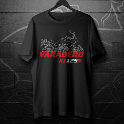 Honda XL125V Varadero Inspired T-Shirt - Motorcycle Tee Shirt for Rider