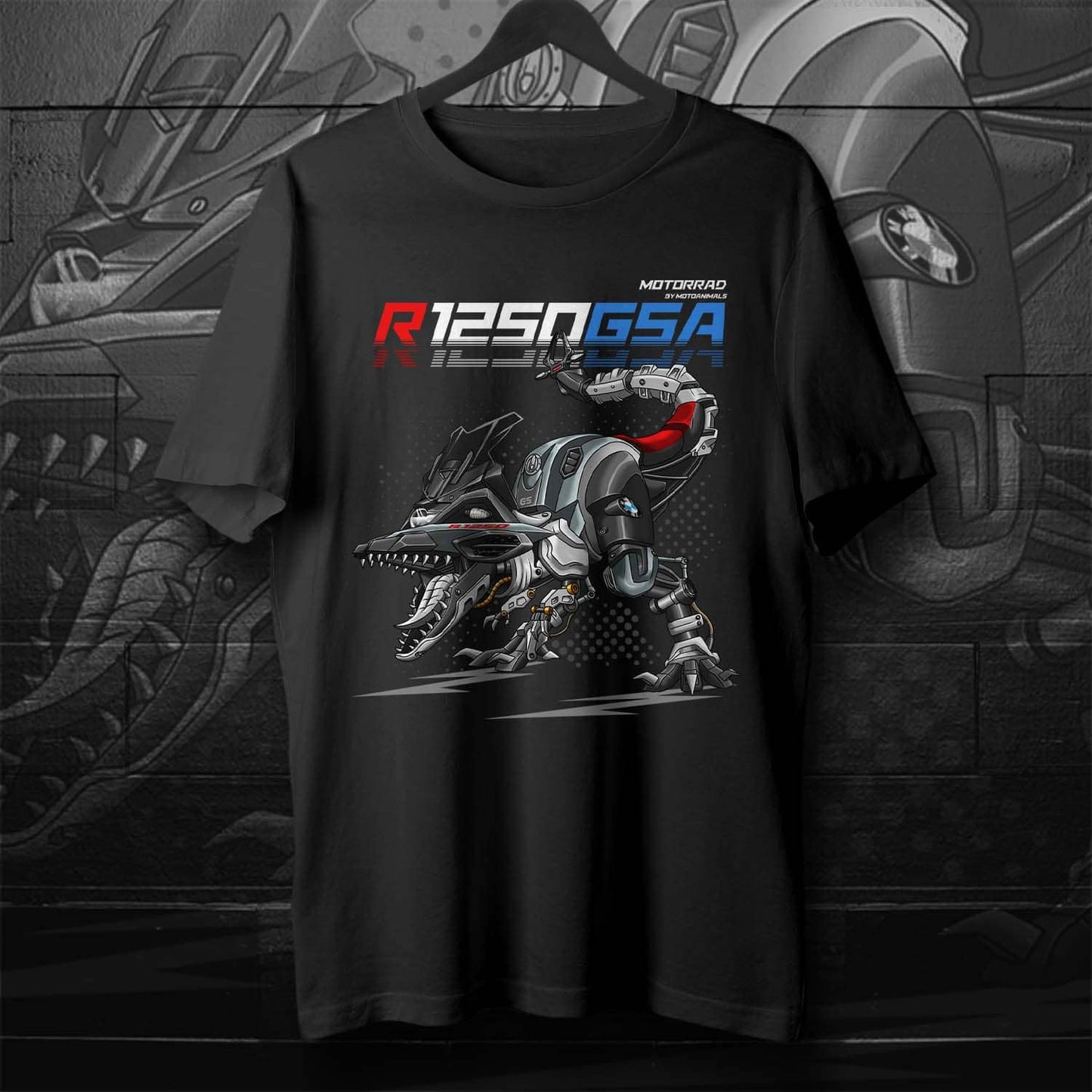 BMW R1250GSA T-Shirt - Motorcycle Tee Shirt for ADV Riders