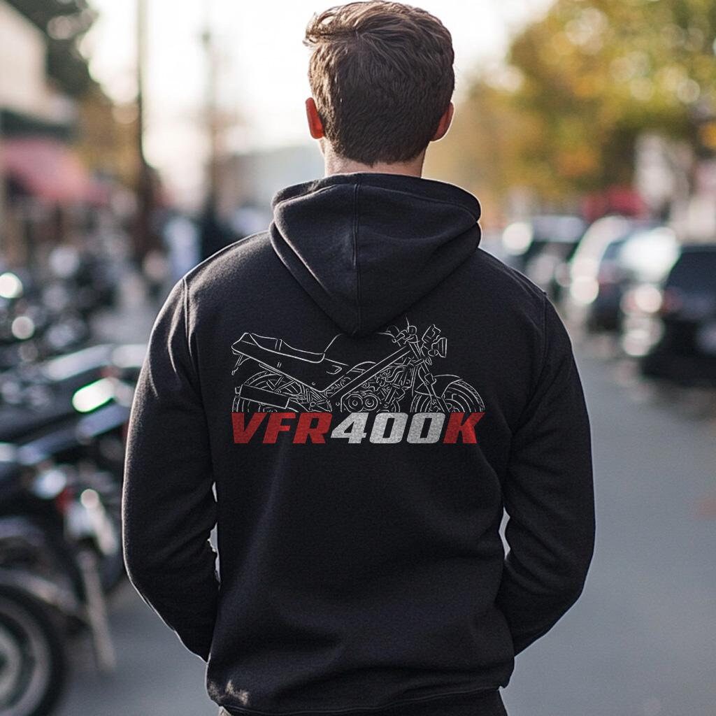 Honda VFR400 | K | R | & Z Inspired Hoodie - Motorcycle Sweatshirt for Riders