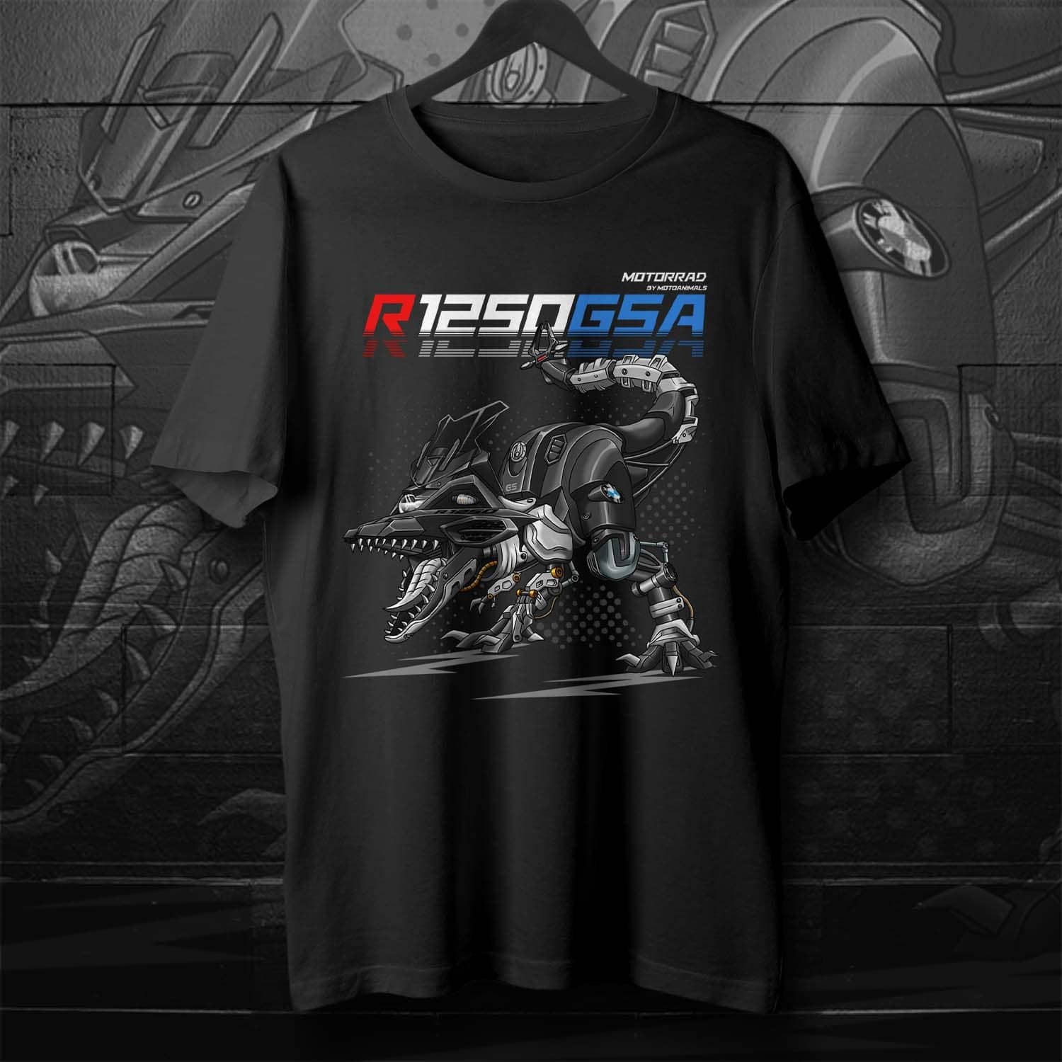 BMW R1250GSA T-Shirt - Motorcycle Tee Shirt for ADV Riders