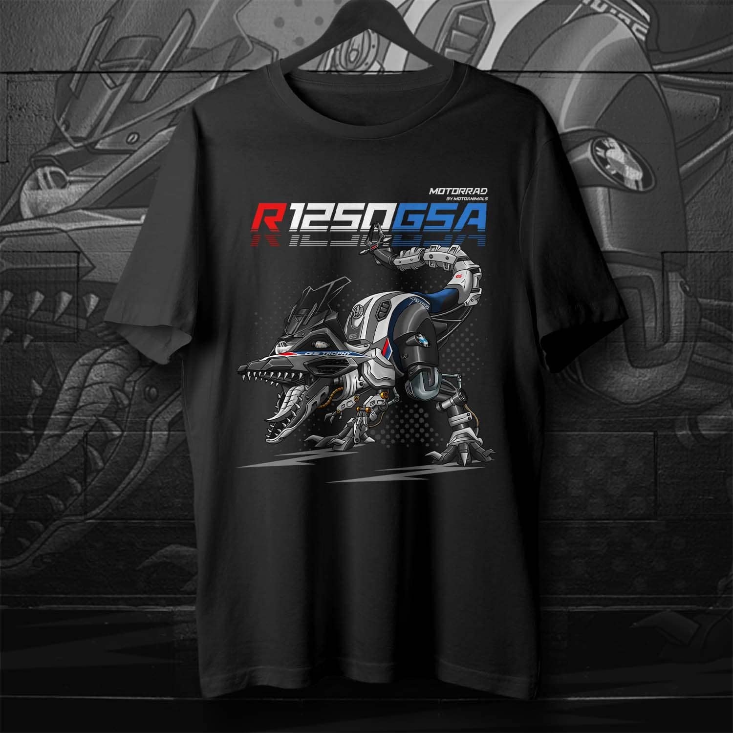 BMW R1250GSA T-Shirt - Motorcycle Tee Shirt for ADV Riders