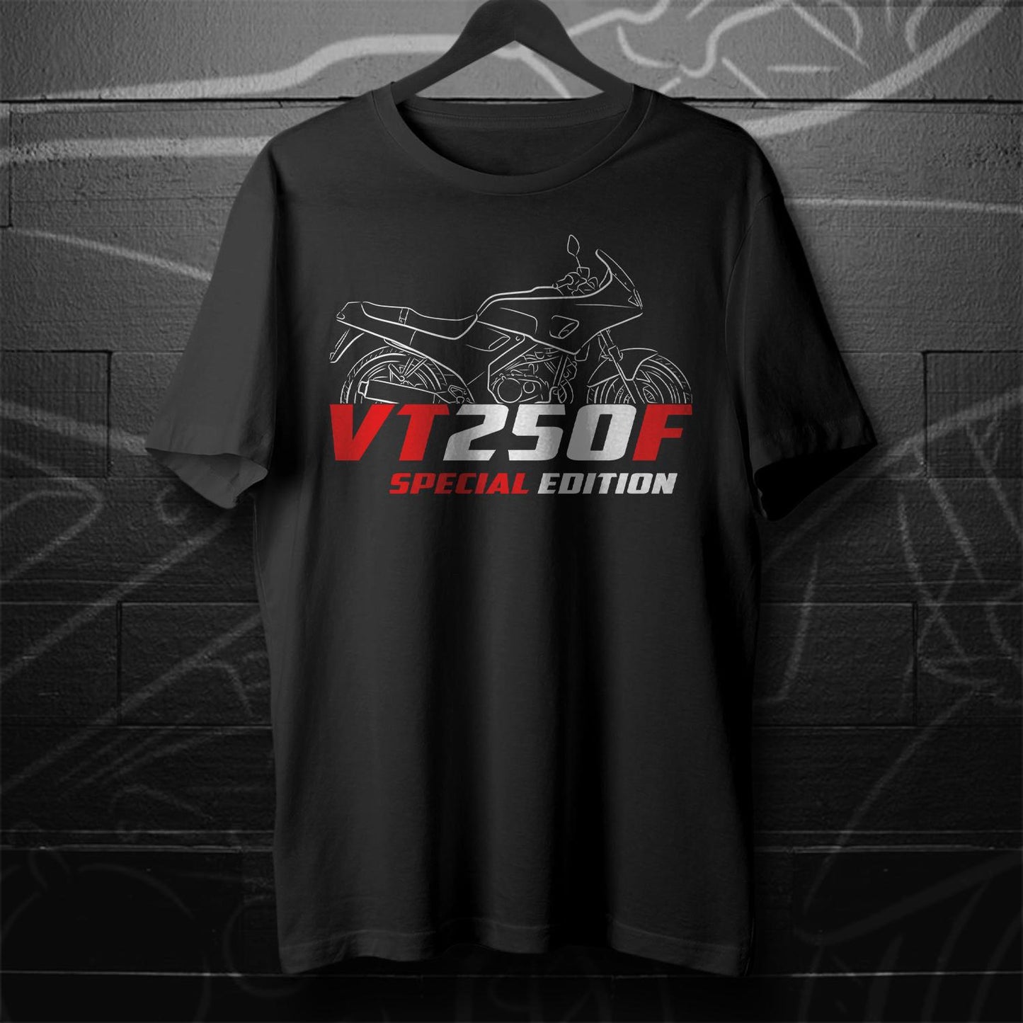 Honda VT250 | F | F2 | L | S & Z Inspired T-Shirt - Motorcycle Tee Shirt for Riders