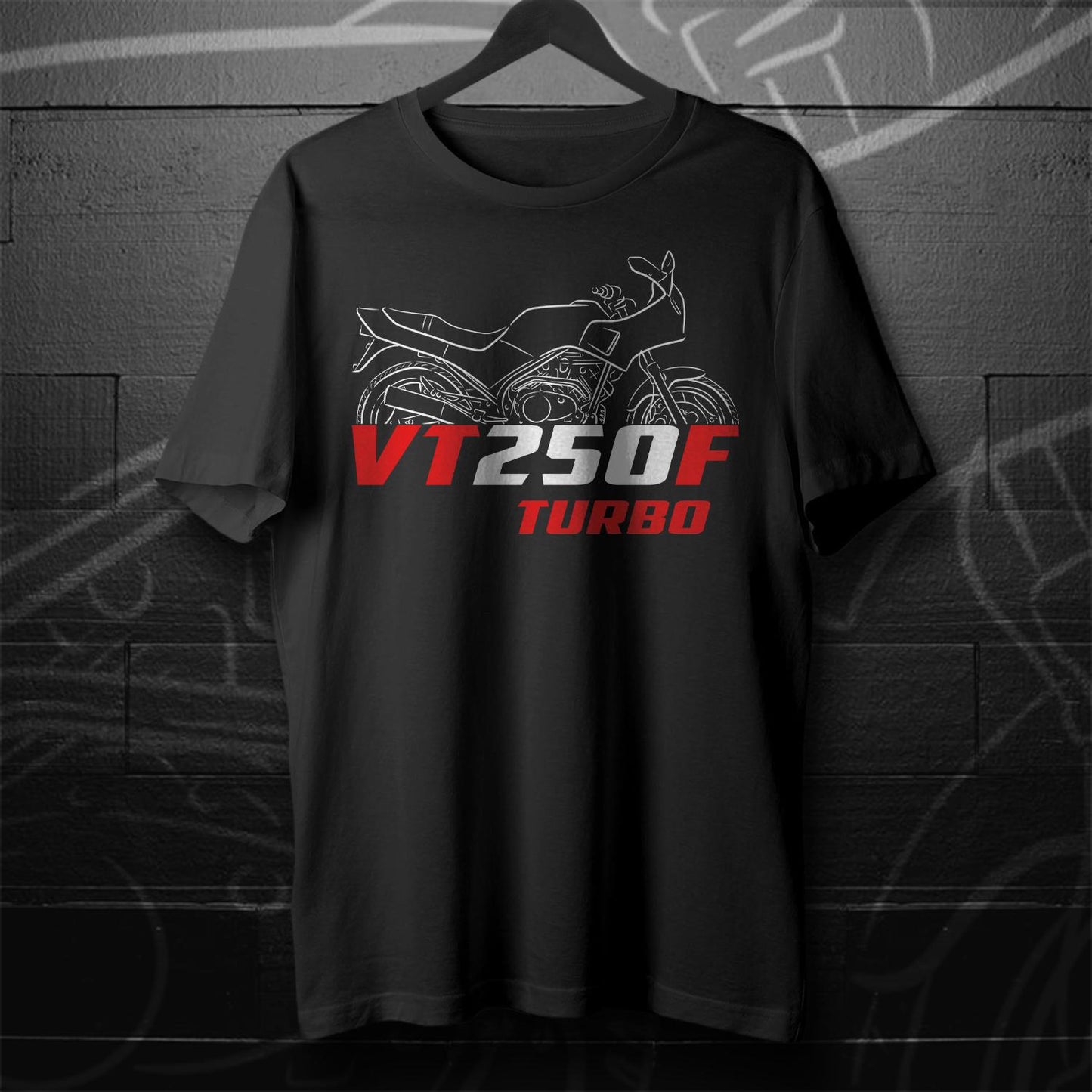 Honda VT250 | F | F2 | L | S & Z Inspired T-Shirt - Motorcycle Tee Shirt for Riders