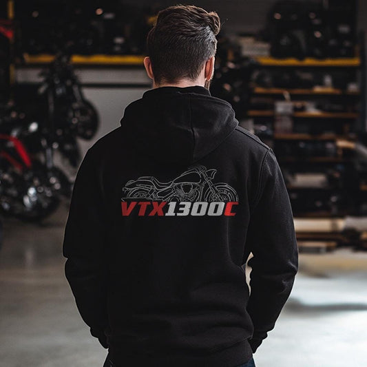 Honda VTX 1300 | C | R | S & T Inspired Hoodie - Motorcycle Sweatshirt for Riders