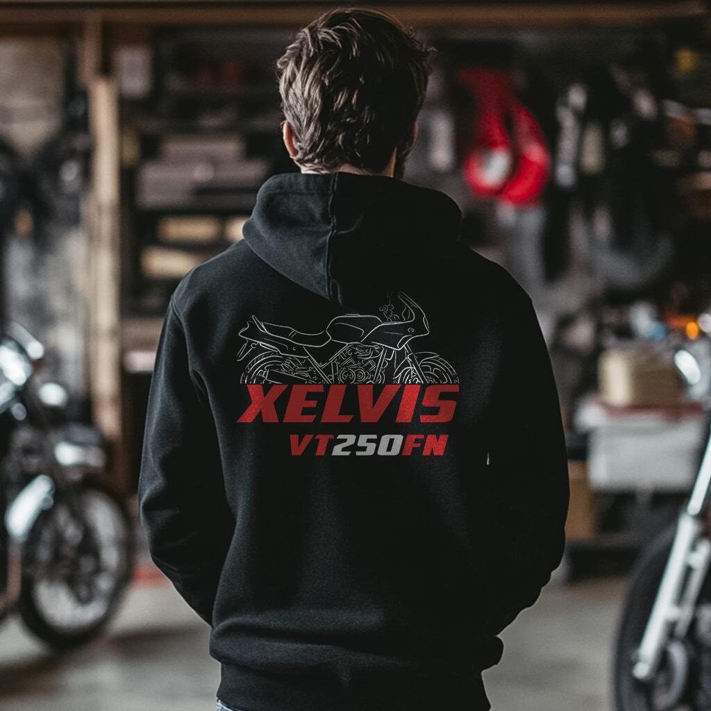 Honda VT250 | FN | FII & C Inspired Hoodie - Motorcycle Sweatshirt for Riders
