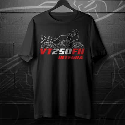 Honda VT250 | FN | FII & C Inspired T-Shirt - Motorcycle Tee Shirt for Riders