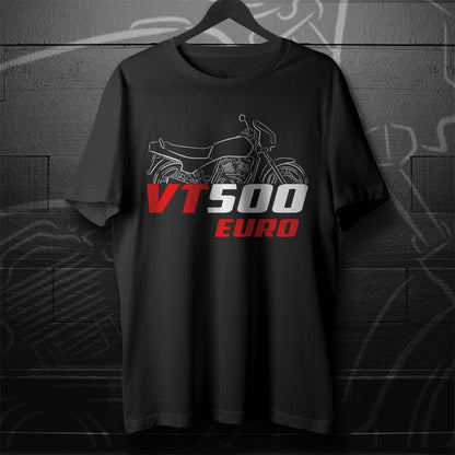 Honda VT500 | C | E & FT Inspired T-Shirt - Motorcycle Tee Shirt for Riders